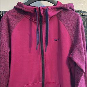 Nike purple therma fit jacket women’s